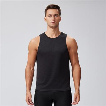 【米蘭精品】現貨+預購 運動背心運動服無袖背心跑步上衣健身訓練衣-彈力速乾戶外男上衣6色74la80