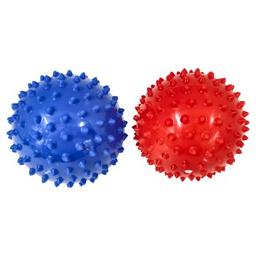 kidmate 孩子王 10公分玩具健康按摩球 PVC塑膠不含Phthalate 台灣製造 一歲以上適用  紅色 + 藍色  2個