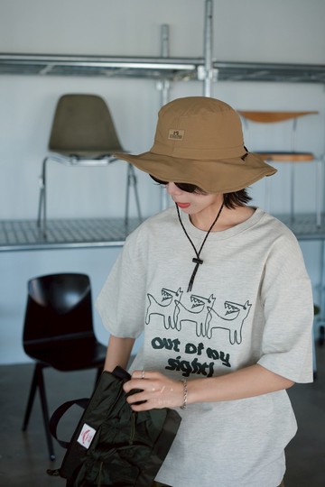 汪汪寬鬆棉質TEE