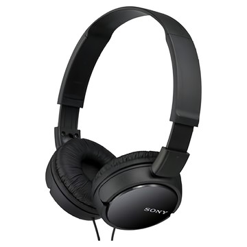 Sony 索尼 MDR-ZX110AP 立體聲耳罩式耳機  黑色  1個