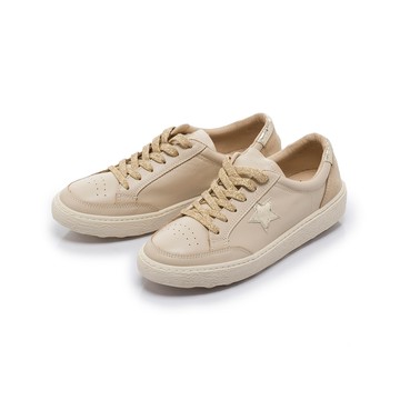 軟實力 無敵星星厚底休閒鞋  米 (502194)