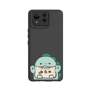 Zenfone 11 Ultra SolidSuit 黑 - fluffystar 毛絨絨星人 - 小恐龍Bobo