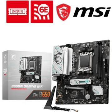 【MSI 微星】B650M GAMING WIFI 主機板｜支援DDR5｜電競主機首選