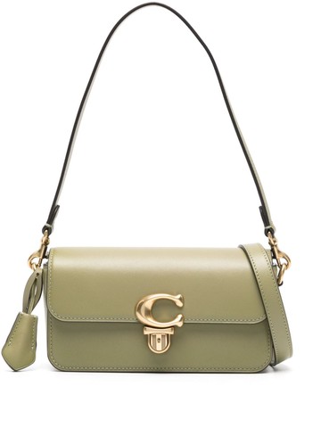 Coach - Studio leather shoulder bag - women - Calf Leather - One Size - Green