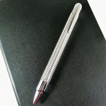 SB白金*編織*跳動*金屬編織*跳動原子筆*Parker 派克筆芯*筆盒*