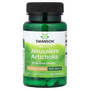 Swanson Vitamins, 益生元菊芋，400 毫克，60 粒膠囊