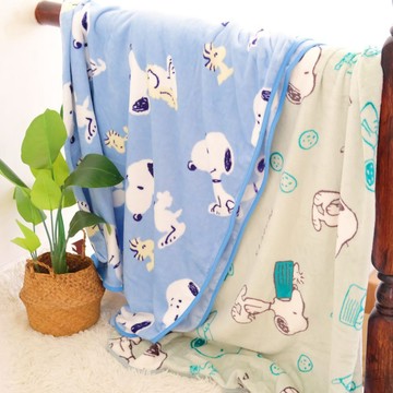 現貨【Snoopy】正版授權 史努比雙人法蘭絨毛毯 冬天暖暖蓋毯 日落小物 交換禮物 聖誕禮物