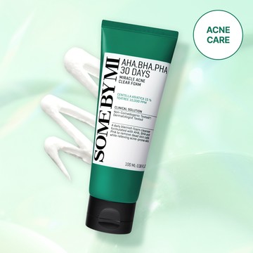 SOME BY MI AHA. BHA. PHA 30 Days Miracle Acne Clear Foam 100ml