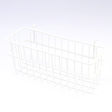 [家速配]免打孔洞洞收納板鐵製收納籃