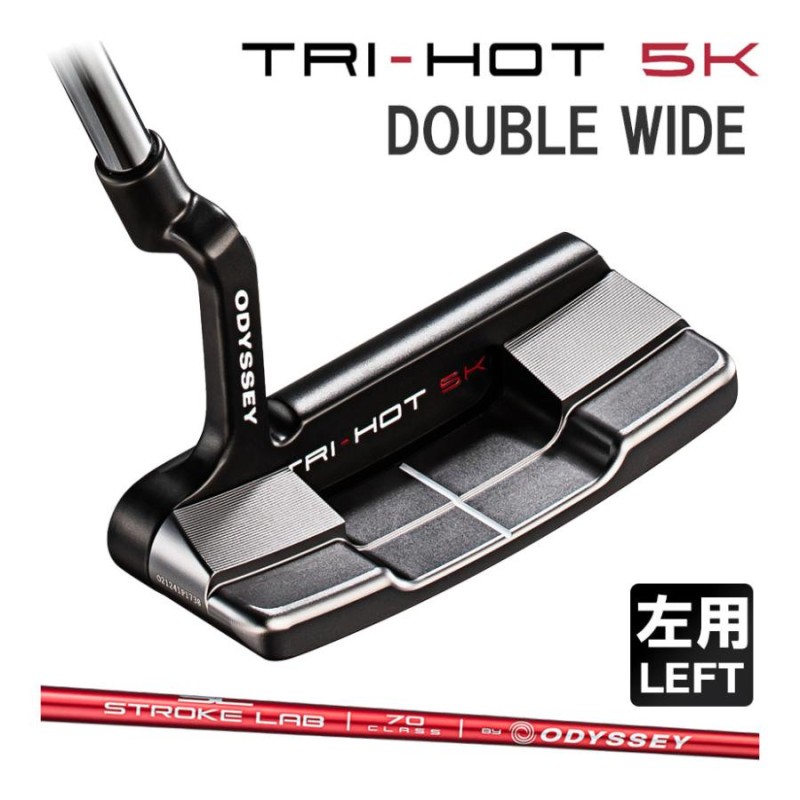 キャロウェイゴルフ ODYSSEY TRI-HOT 5K DOUBLE WIDE パター 左利き用 ...