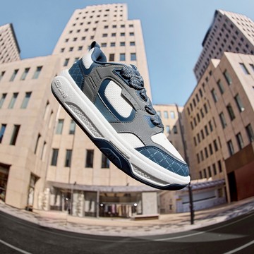 361度星州男士運動鞋真皮休閒鞋厚底運動鞋 672616614