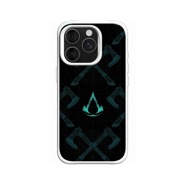 iPhone 16 Pro SolidX 白 - Assassin's Creed - Valhalla - Dual Axes