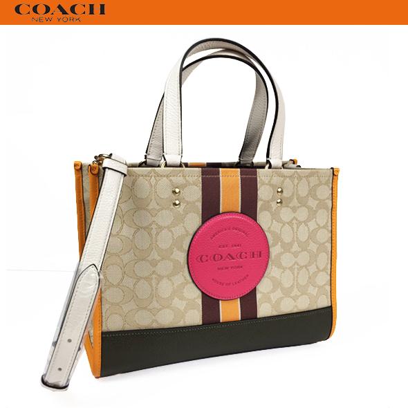 を安く買 新品 COACH コーチ デンプシー トートバッグ ピンク 2way