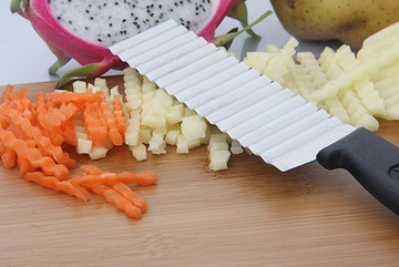 ★快速出貨★附發票~不銹鋼薯條切刀 波浪刀 波紋切絲刀 蔬菜切條器