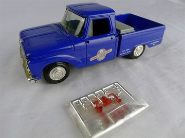Ford Pickup 1902 Texas合金福特皮卡貨車模型老貨安徒ERTL 1:25