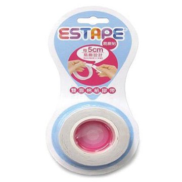 ESTAPE點斷雙面膠帶/DD181505/18mmx15M