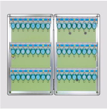 24-180位掛壁式鑰匙箱管理箱房地產仲介鑰匙櫃汽車鑰匙收納盒