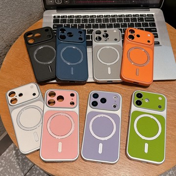 立體紋理磁吸手機殼 適用 iPHONE i16 i17 i18 PRO MAX 三角紋磁吸殼 手機殼 防摔殼 磁吸殼