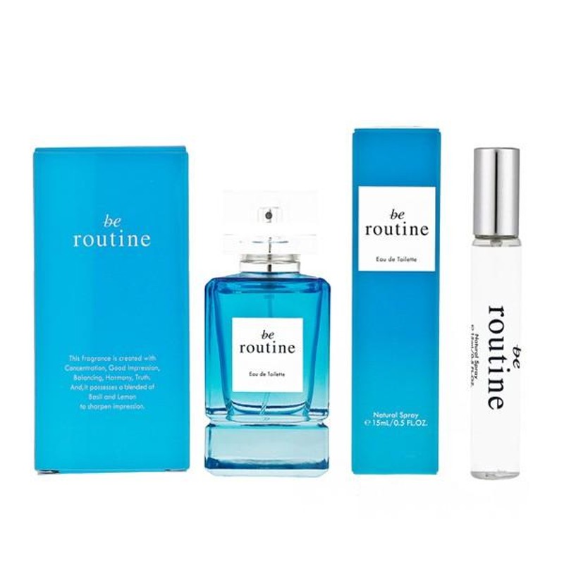 ビー ルーティーン コフレセット EDT SP 50ml + ミニオードトワレ 15ml