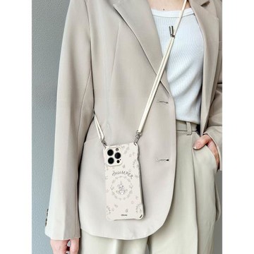 【Disney正版】適用iphone16pro手機殼蘋果16pro新款15斜挎帶掛繩16promax女款高級15promax情侶13硅膠全包14