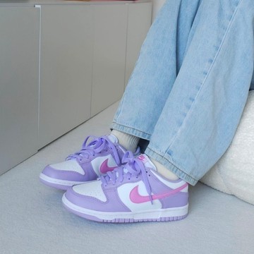 S.G NIKE DUNK LOW GS "Lilac Bloom/Pink" HQ1185-161 夢幻粉紫 星黛露