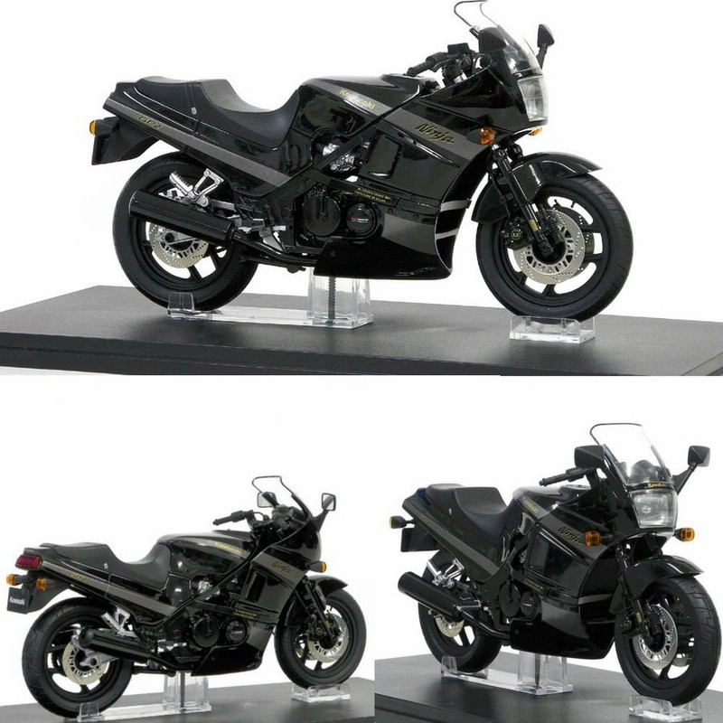 新品即納』{PTM}1/12 Kawasaki GPZ400R ブラック/グレー 完成品