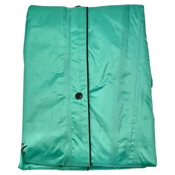 motoc m303專利內斜開式加大擋水片機車雨衣 淺綠 3XL  1入