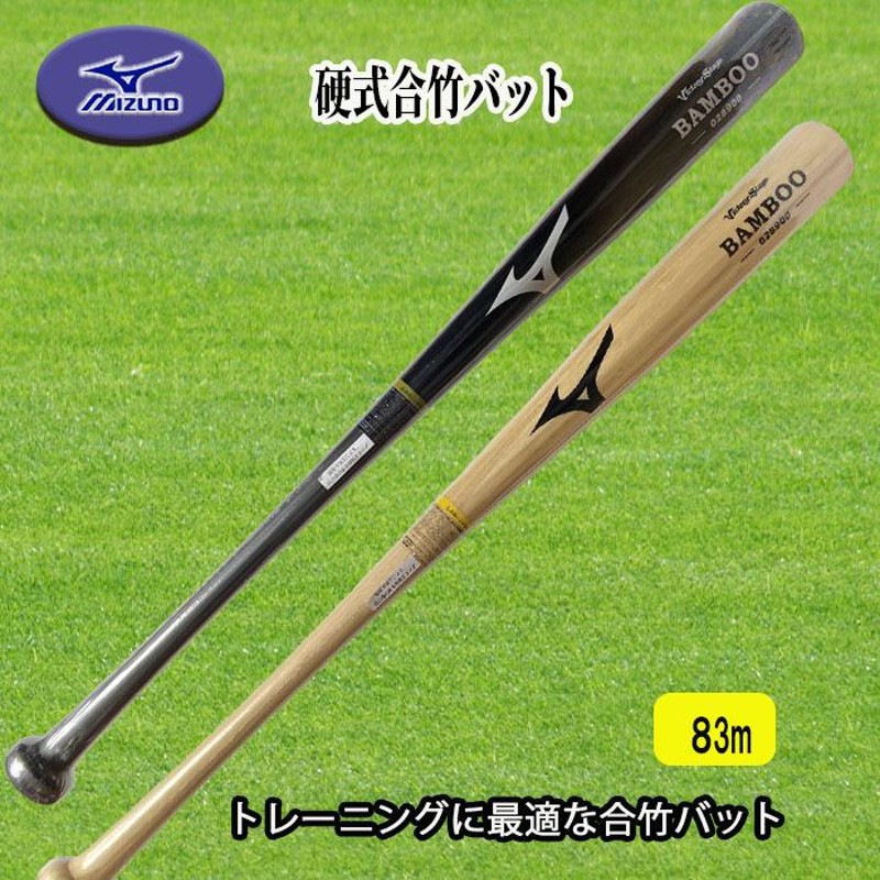 MIZUNO（ミズノ） 硬式用木製バット 竹バット 合竹 バンブー 