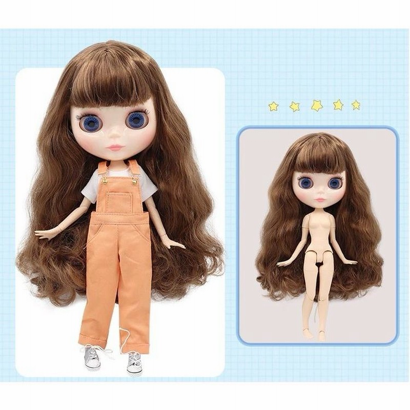 専用になりました❁︎カスタムアイシードール❁︎首傾げボディ❁︎of付き アイシードール 可動ボディ BJD 1/6ドール カスタムドール ICY