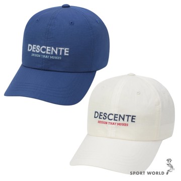 Descente 迪桑特 帽子 棒球帽 輕量 金敏智同款 藍/象牙白【運動世界】SR123UCP1B-BLU0/SR123UCP1B-IVY0