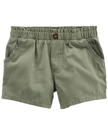 Kid Twill Denim Shorts