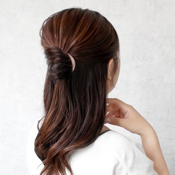 KANZASHI Hair pin 【Arc liner / Pinkgold】