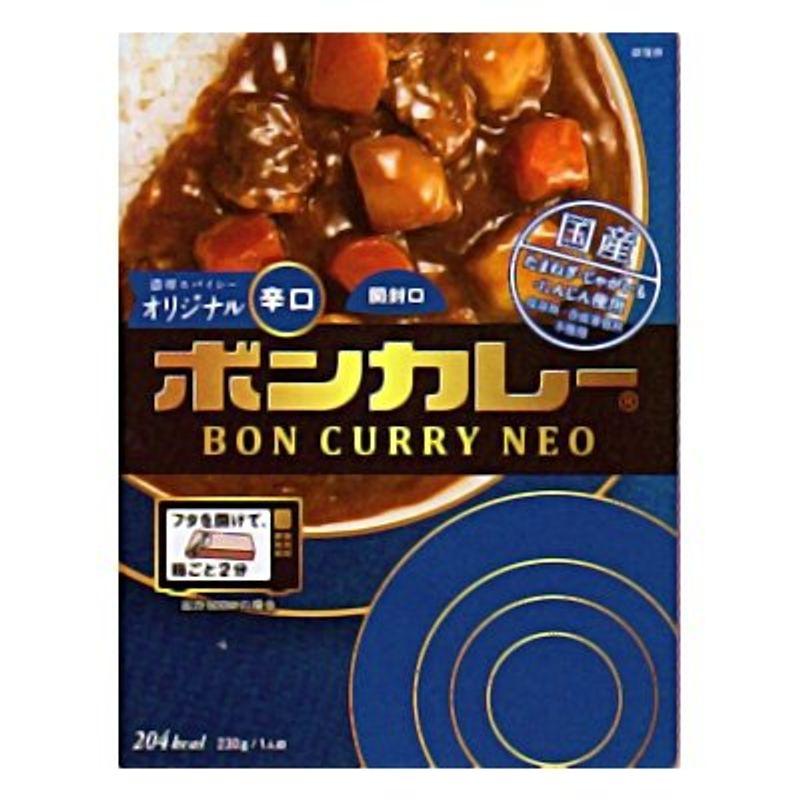 大塚食品 ボンカレーネオ 濃厚スパイシーオリジナル 辛口 230g 5コ入り