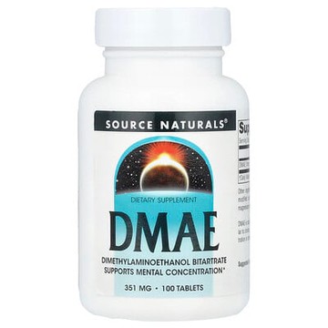 Source Naturals, DMAE，351 毫克，100 片