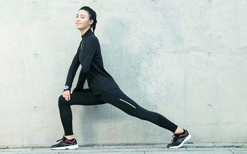 長袖T恤        運動長袖女跑步健身套頭圓領T恤寬鬆速干衣運動   瑪麗蘇