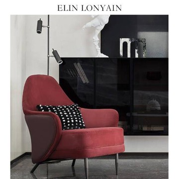 新品現代簡約輕奢黑白幾何拼接水貂毛靠墊抱枕別墅樣板房腰枕