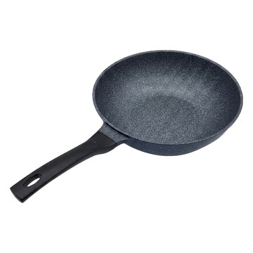 PLUS PERFECT 理想 韓國晶鑽2代不沾炒鍋 無蓋 深藍色  30cm  1個