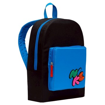 NIKE 耐吉 Classic Emerald 兒童後背包 FZ7254-010  黑藍色  均碼(38 x 28 x 11cm)  1個