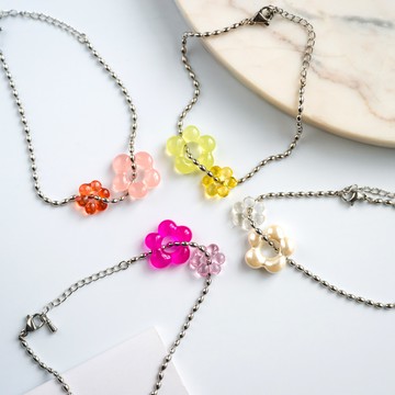 飽和小花手鍊(J042L2U00BZ) - JUJURY