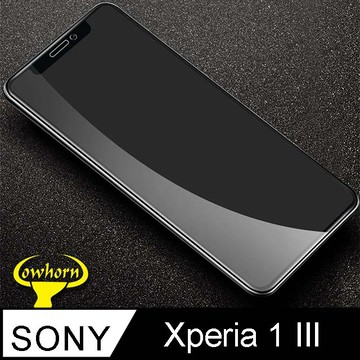 SONY Xperia 1 III 2.5D曲面滿版 9H防爆鋼化玻璃保護貼 黑色