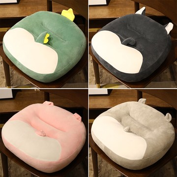 雙面坐墊屁墊加厚夏季涼席椅子墊辦公室久坐屁股墊子學生宿舍椅墊