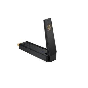 MSI AXE5400 WiFi USB Adapter 無線網卡 WiFi 6E 三頻 6600Mbps 網卡 網路接收器