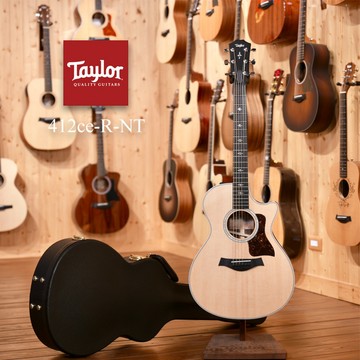 TAYLOR 412ce-R-NT 雲杉木 全單 印度玫瑰木 背側板 最新2023系列 ES-2拾音器 小叮噹的店