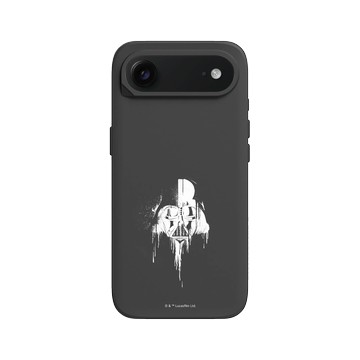 iPhone Air SolidX 黑 - 迪士尼-星際大戰 Star Wars - 黑武士-噴漆白