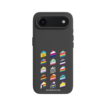 iPhone Air SolidX 黑 - PRIDE 2024: Love in All Forms - 100% 由愛製造