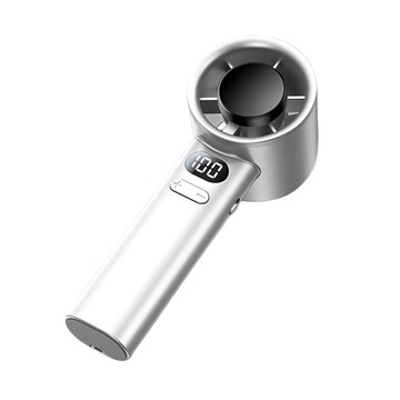 YOGEMDI 手持無極變速小風扇 120檔  冰河白  JF117