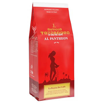 TAZZADORO 金杯咖啡 女王咖啡粉 250g 義大利原裝進口 阿拉比卡咖啡豆 深度烘焙  咖啡粉  1包