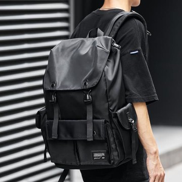 香港I.Tgreg雙肩包男大容量旅行包休閑電腦包上班通勤包學生書包