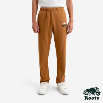 Roots男裝-HERITAGE SLIM 棉褲-棕色