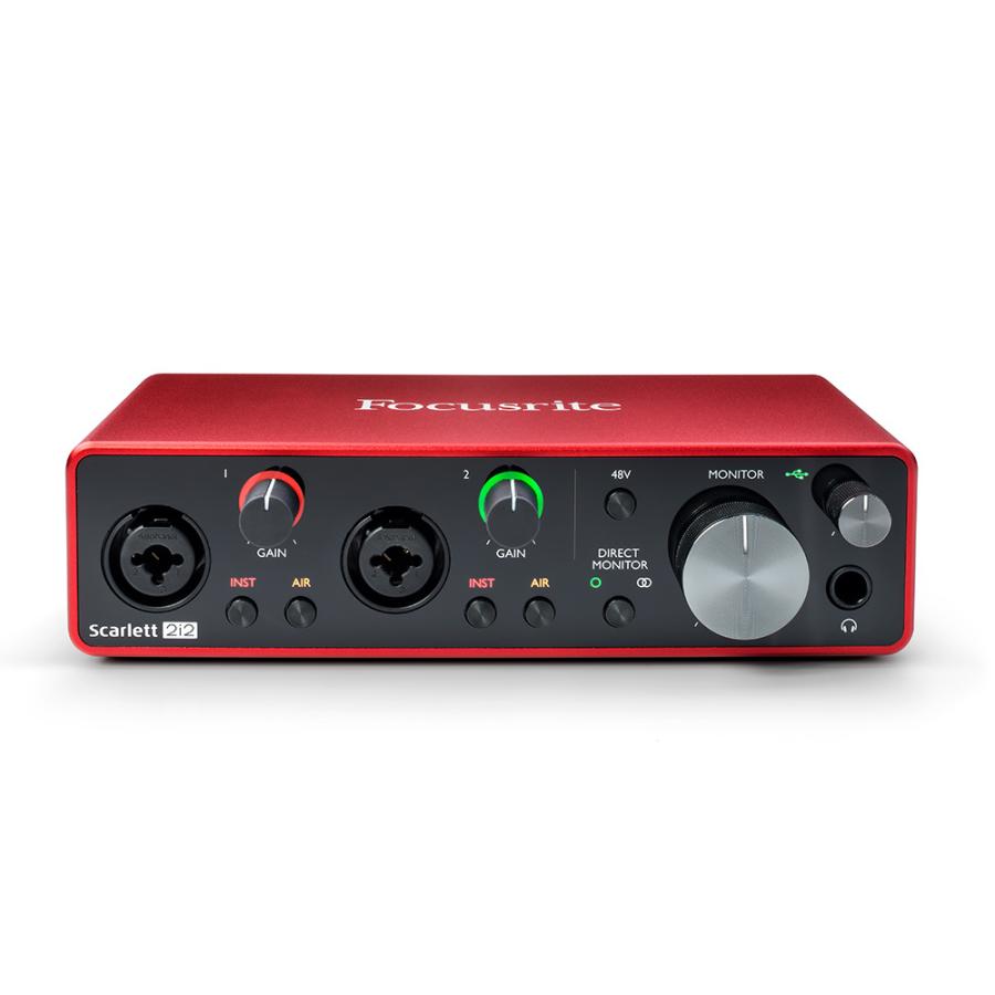 Focusrite Scarlett 2i2 (gen3) 2-in 2-out AudioInterface (オーディオインターフェース)